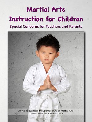 cover image of Martial Arts Instruction for Children